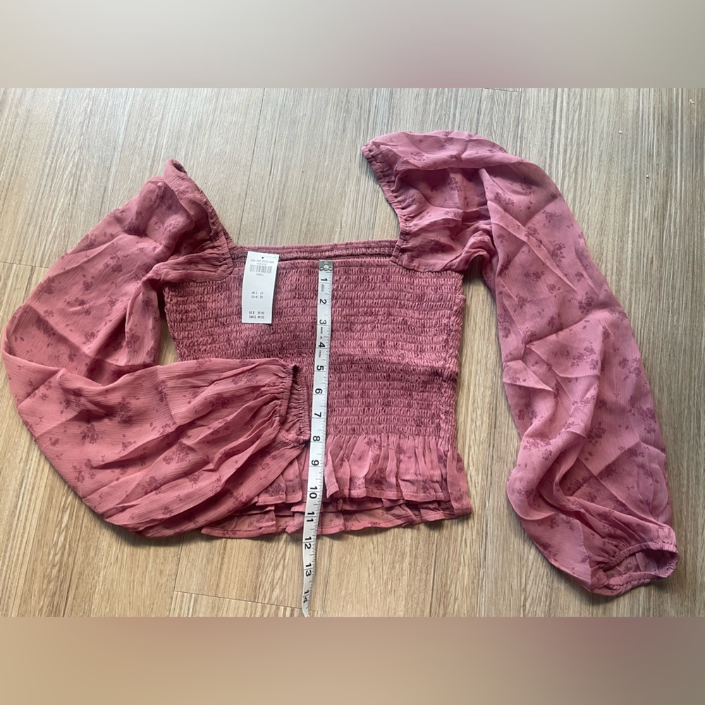 Hollister Chiffon Top